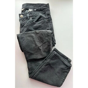 J. Crew • Grey Corduroy Skinny Pants